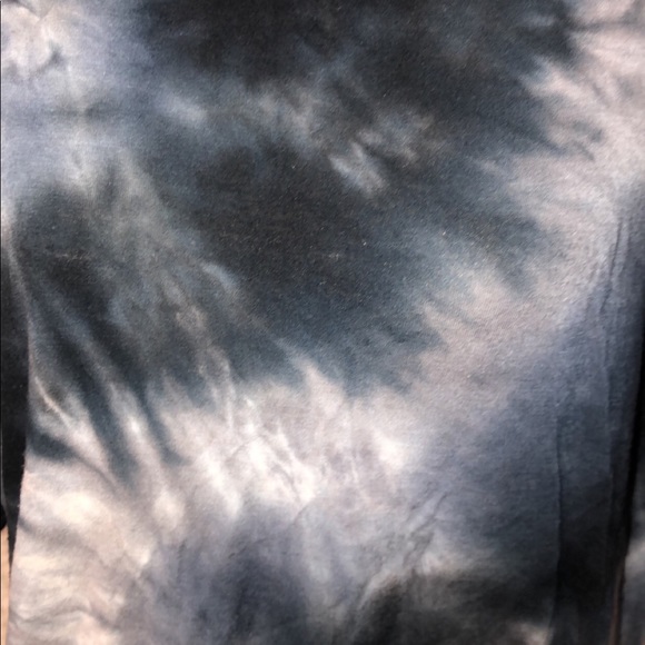 Blue Tie Dye Piko Style Shirt - Picture 2 of 3